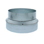 Zephyr - 8'' to 7'' round reducer - Silver