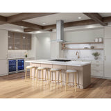Brisas Curved Glass Island, 30'' G, ACT, LED