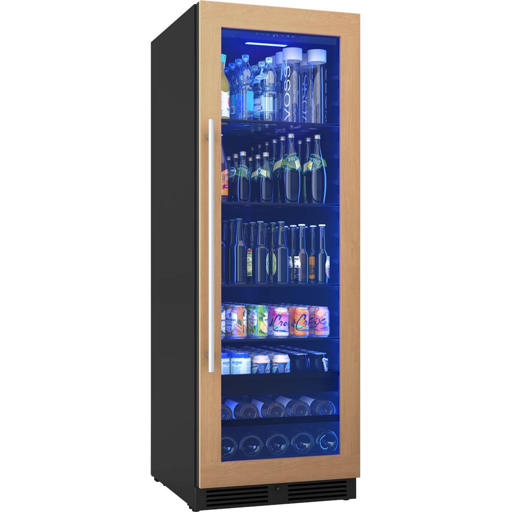 Presrv Beverage, 24'' Full Size, Panel Readyand Glass, Reversible, 1 Zone