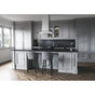 Zephyr - Milano Connect Island, 42in, SS and Glass, LED, ACT - Stainless Steel,Glass