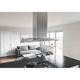 Milano Connect Island, 42in, SS and Glass, LED, ACT