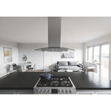 Milano Connect Island, 90cm, SS and Glass, LED, ACT
