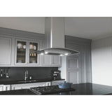 Milano Connect Island, 90cm, SS and Glass, LED, ACT