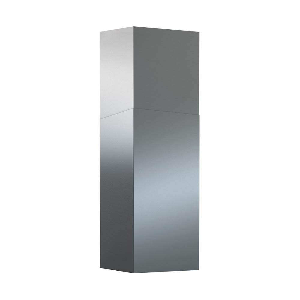 Zephyr - Duct Cover Extension, ZAN, 12'', Black SS - Stainless Steel