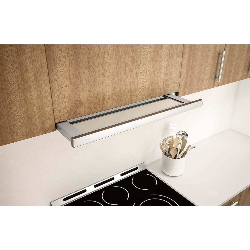 Zephyr - Pisa, UC, 24'', SS,Glass, 290 CFM - Stainless Steel,Glass