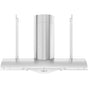 Zephyr - Trapeze, 48in, SS, LED, BODY ONLY - Stainless Steel