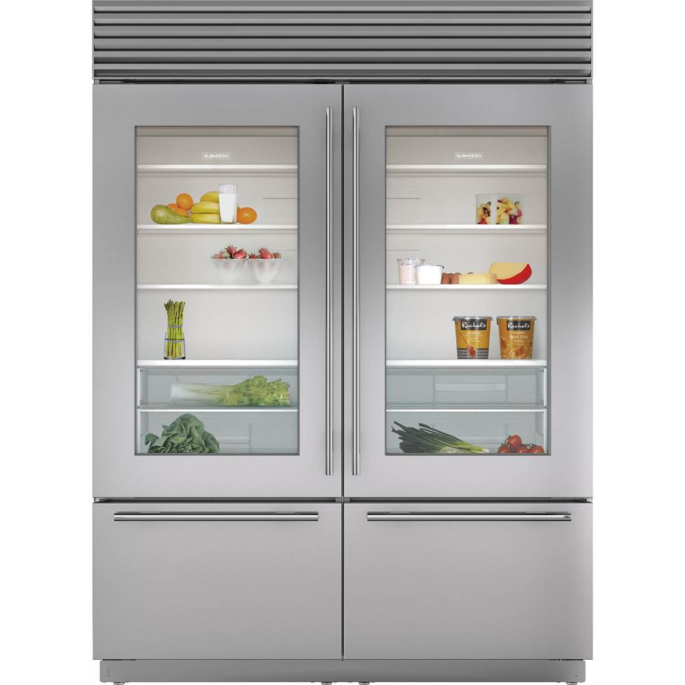 SubZero Classic Dual Installation Kit With 60'' Pro Louvered Grille