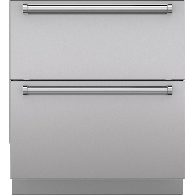SubZero Stainless Drawer Panel Set, 4'' Toe Kick, Pro Handle
