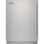 SubZero Designer Series Undercounter Stainless Steel Solid Door Panel With Tubular Handle - Left Hinge