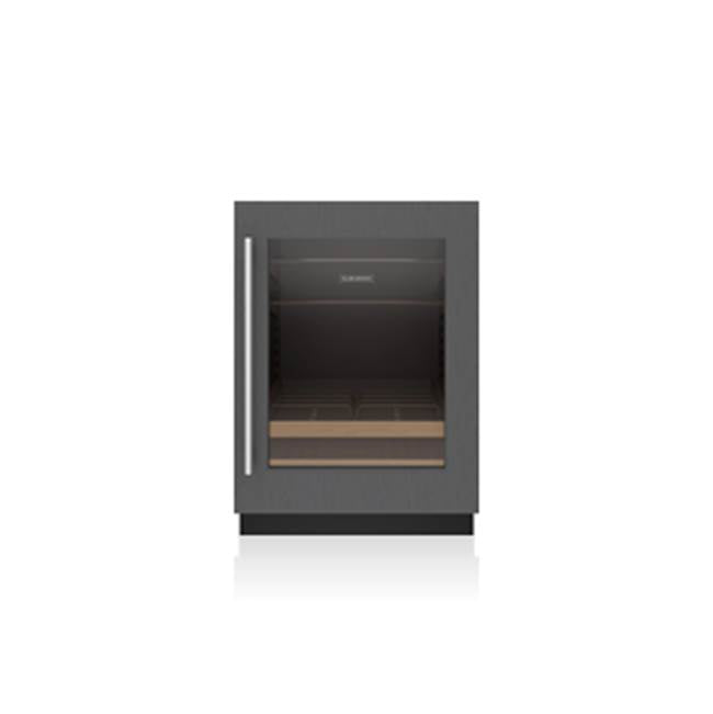 SubZero 24' Designer Undercounter Beverage Center - Panel Ready - Left Hinge