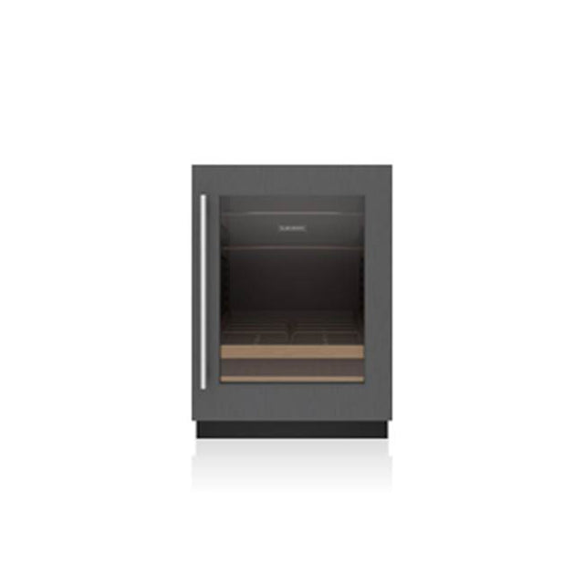 SubZero 24' Designer Undercounter Beverage Center - Panel Ready - Left Hinge