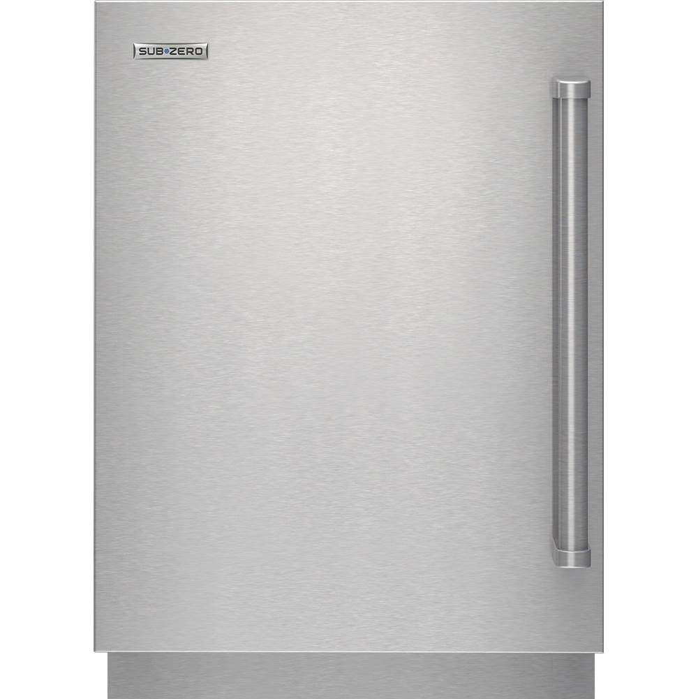 SubZero Designer Series Undercounter Outdoor Stainless Steel Solid Door Panel With Pro Handle - Left Hinge
