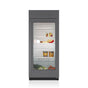 SubZero 36'' BUILT-IN, ALL REFRIGERATOR, GLASS DOOR, OVERLAY, TUBULAR HANDLE, LEFT HINGE