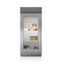 SubZero 36'' BUILT-IN, ALL REFRIGERATOR, GLASS DOOR, SS, PRO HANDLE, RIGHT HINGE