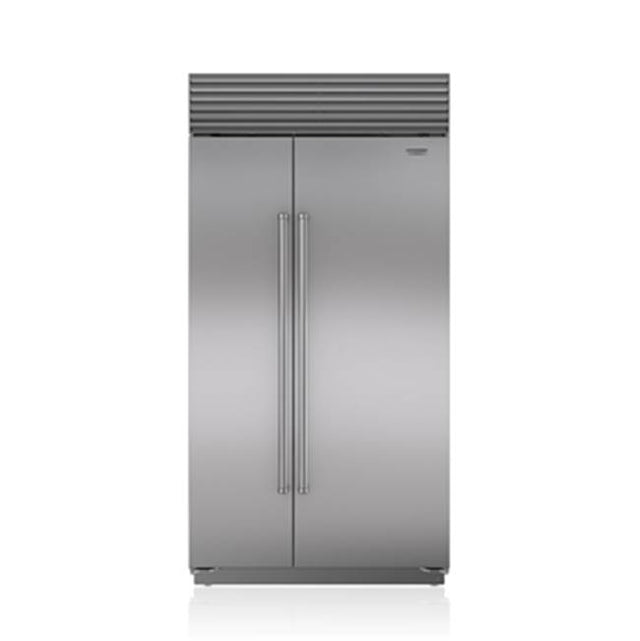 SubZero 42' BUILT-IN, SIDE-BY-SIDE, SS, PRO HANDLE