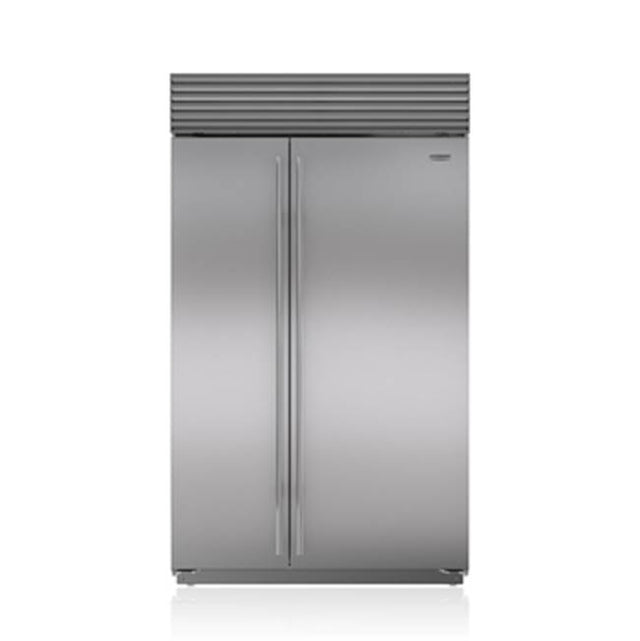 SubZero 48' BUILT-IN, SIDE-BY-SIDE, SS, TUBULAR HANDLE