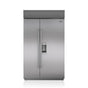 SubZero 48' BUILT-IN, SIDE-BY-SIDE, EXTERNAL ICE &amp; WATER DISPENSER, SS, PRO HANDLE