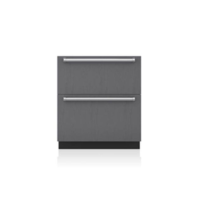 SubZero 30'' Designer Refrigerator/Freezer Drawers - Panel Ready