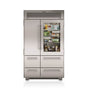 SubZero 48'' PRO Refrigerator/Freezer with Glass Door