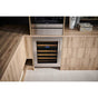 SubZero Designer Series Undercounter Stainless Steel Glass Door Panel With Tubular Handle - Left Hinge