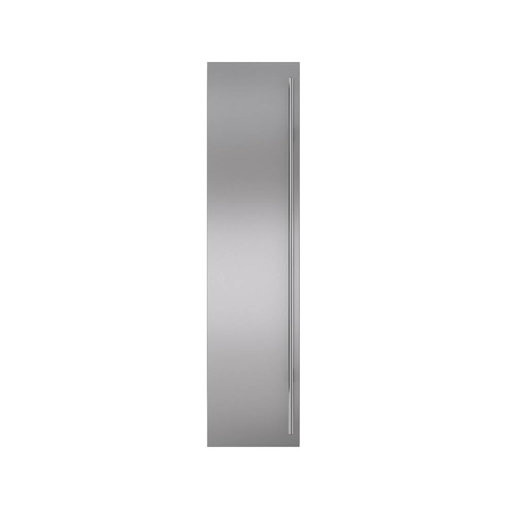 SubZero Classic 48'' Stainless Steel Flush Inset Freezer Door Panel With Tubular Handle
