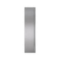 SubZero Classic 48'' Stainless Steel Flush Inset Freezer Door Panel With Tubular Handle