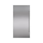 SubZero Classic 36'' Stainless Steel Flush Inset Door Panel With Pro Handle