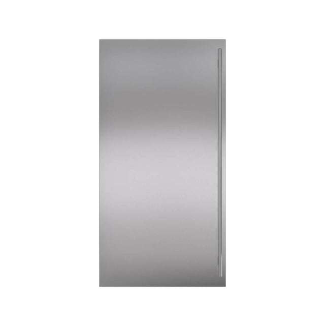SubZero Classic 36'' Stainless Steel Flush Inset Door Panel With Tubular Handle