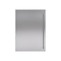 SubZero Classic 36'' Stainless Steel Flush Inset Door Panel With Tubular Handle