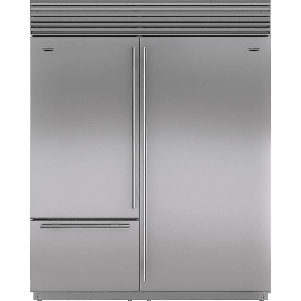 SubZero Classic Dual Installation Kit With 66'' Pro Louvered Grille