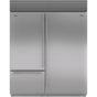 SubZero Classic Dual Installation Kit With 66'' Pro Louvered Grille