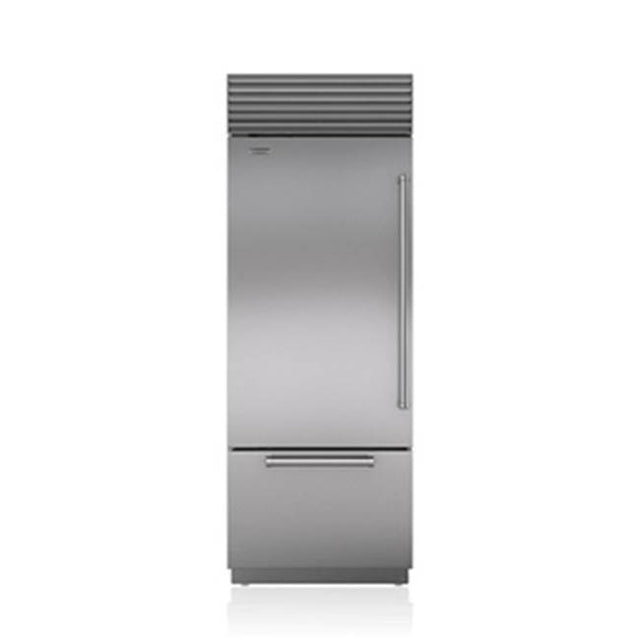 SubZero 30'' Classic Over-And-Under Refrigerator/Freezer With Internal Dispenser