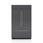 SubZero 48'' Classic French Door Refrigerator/Freezer With Internal Dispenser - Panel Re