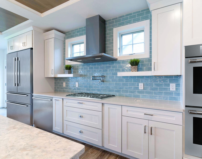 Thermador Kitchen With Blue Tones